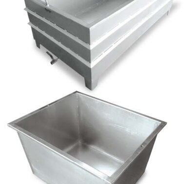 Galvanized Curing Tank With Drain Valve 4007 GI /